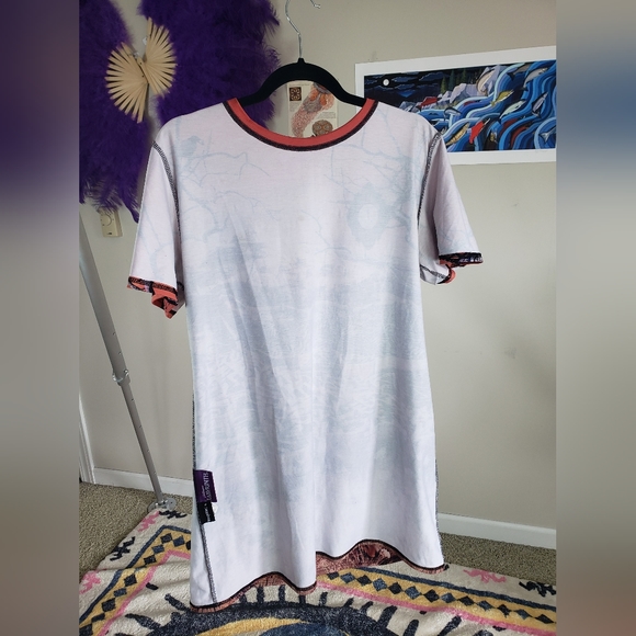 BLACKMILK TURN BACK TEE DRESS LABYRINTH XL - Picture 5 of 9